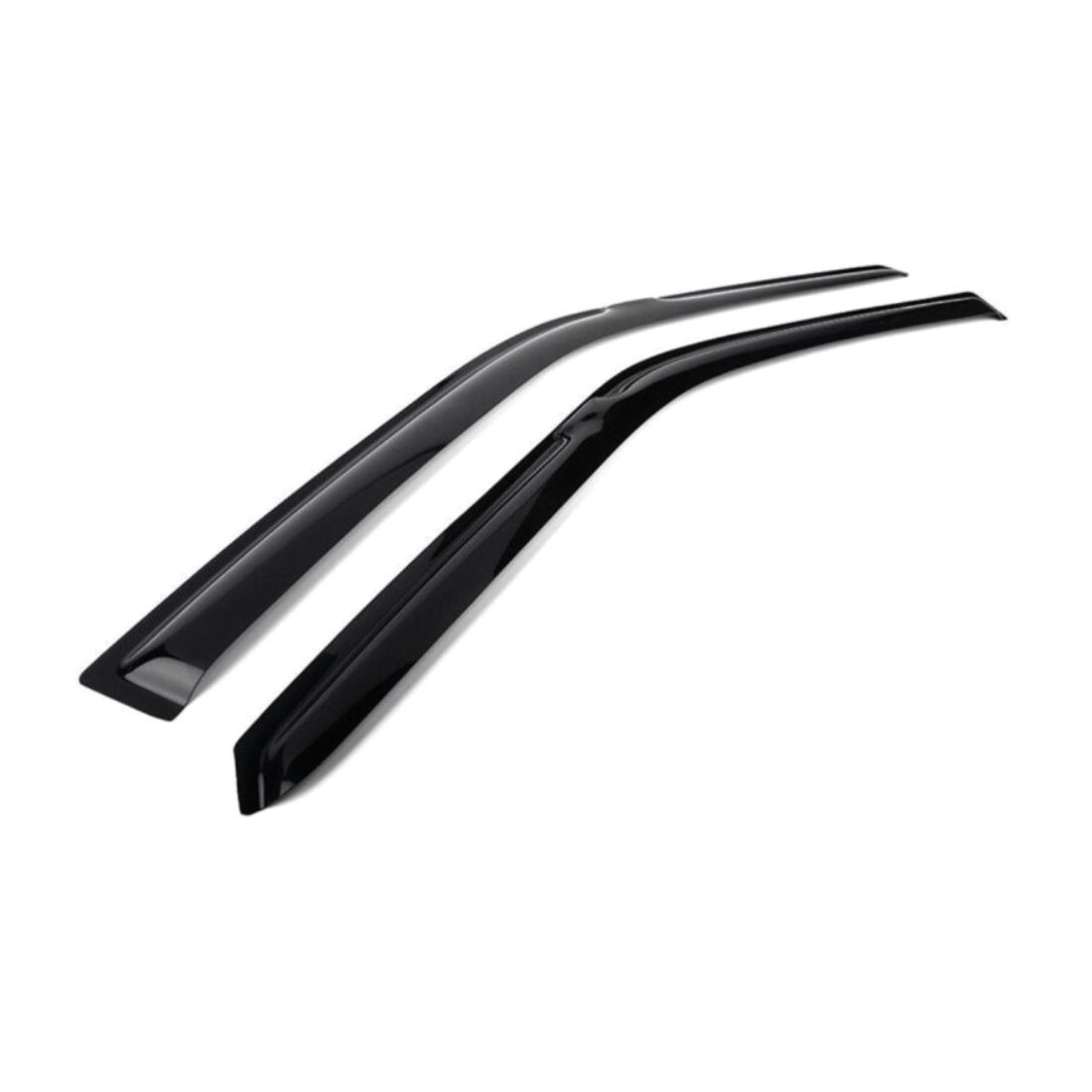 For 90-93 H Onda Accord Coupe Slim Style Acrylic Window Visors Rain Sun Guard 2Pc