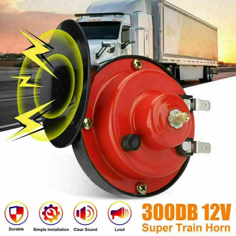 12V 300DB Super Loud Train Horn Waterproof