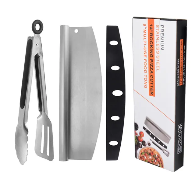 Folding Aluminum Pizza Shovel Combination Pizza Cutter Multifunctional Stainless Steel Pizza Cutter And Pizza Clip - Shop at LoveMi
