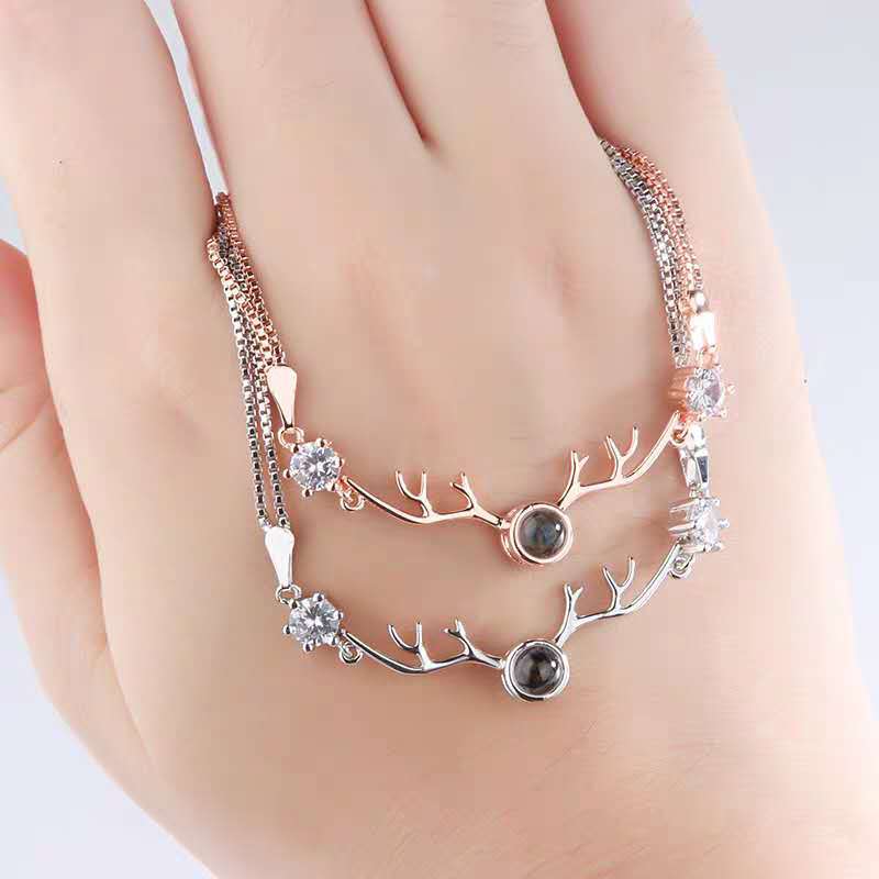 Title 4, All The Way With You Antler Bracelet Female Pro...