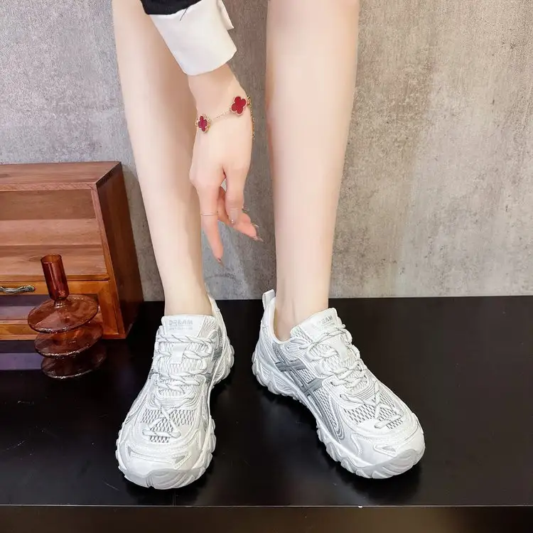 Summer New German Training Mesh Breathable Casual Sports Shoes For Women, Versatile And Wear-resistant Outdoor Hiking Shoes For Women