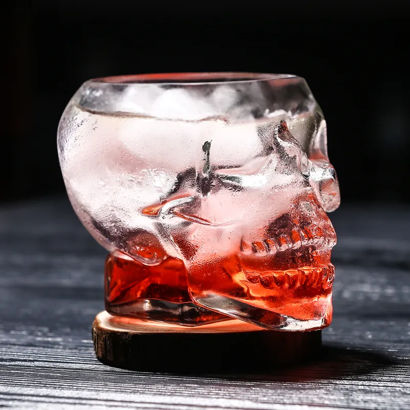 Skull Wine Glass Halloween Special-shaped Personality Juice Glass Whiskey Glass – image 3