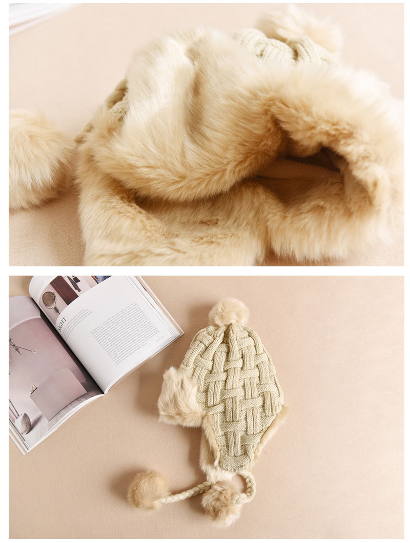 Korean Version Of Cashmere Knitted Wool Hat