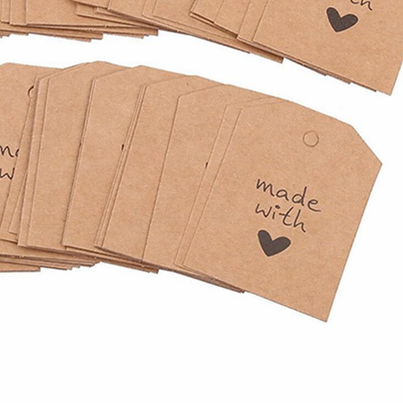 Gift Tag Packaging Label