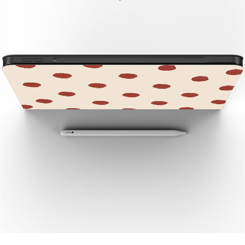 Flip Tri-Fold Pen Tray Silicone Tablet Case — foto 5