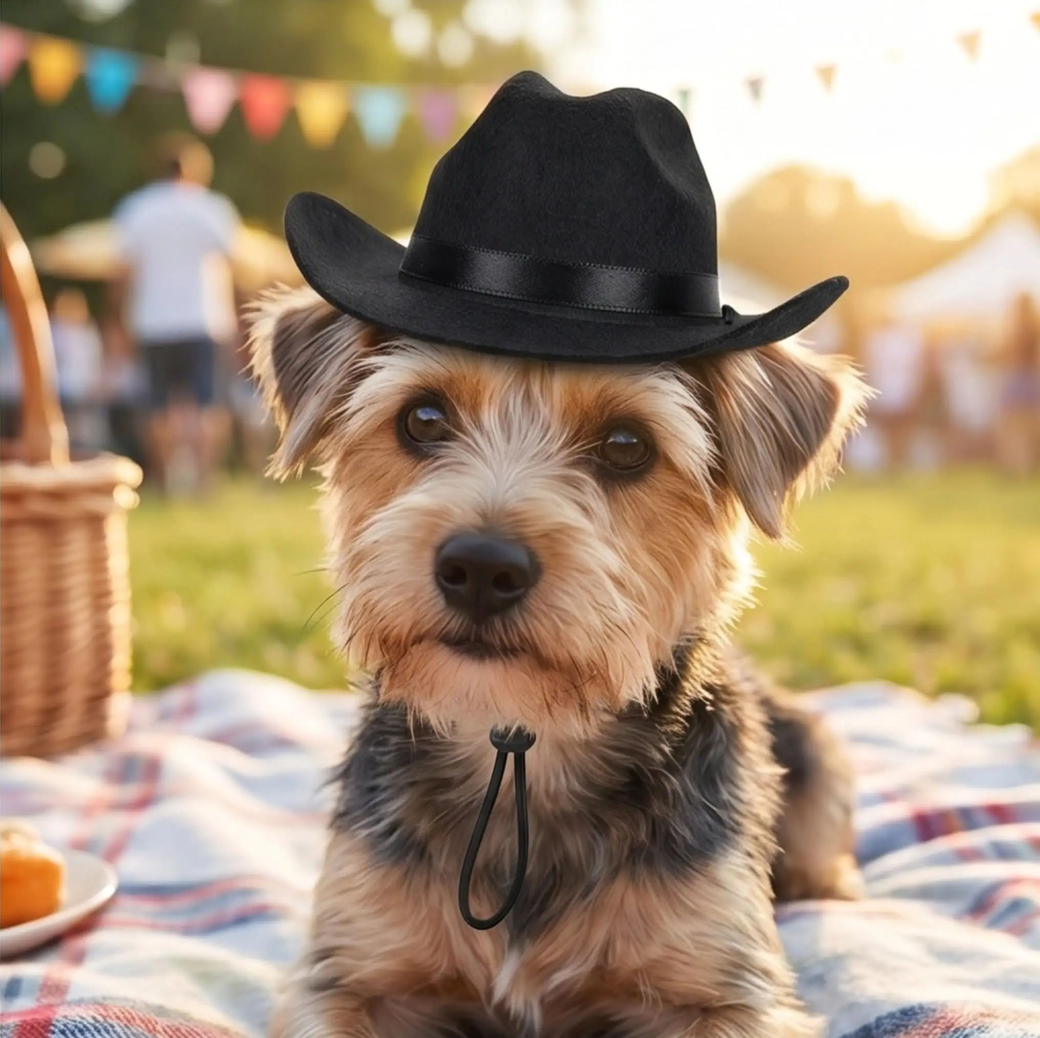 Small Cowboy Pet Hat
