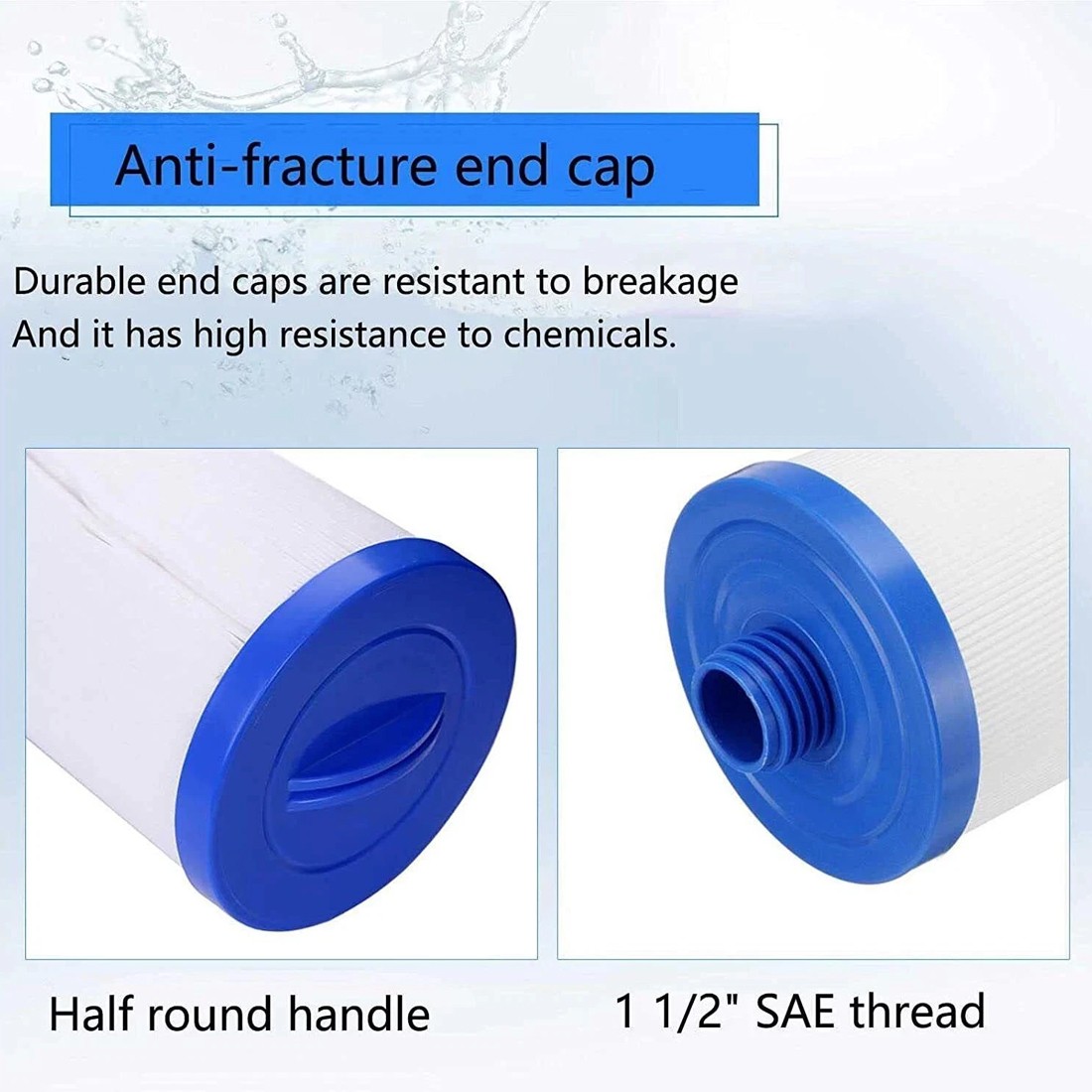 2 Pack Compatible Filter PWW50 SPA Hot Tub Filters 6CH-940 Superior Spas Pool UK