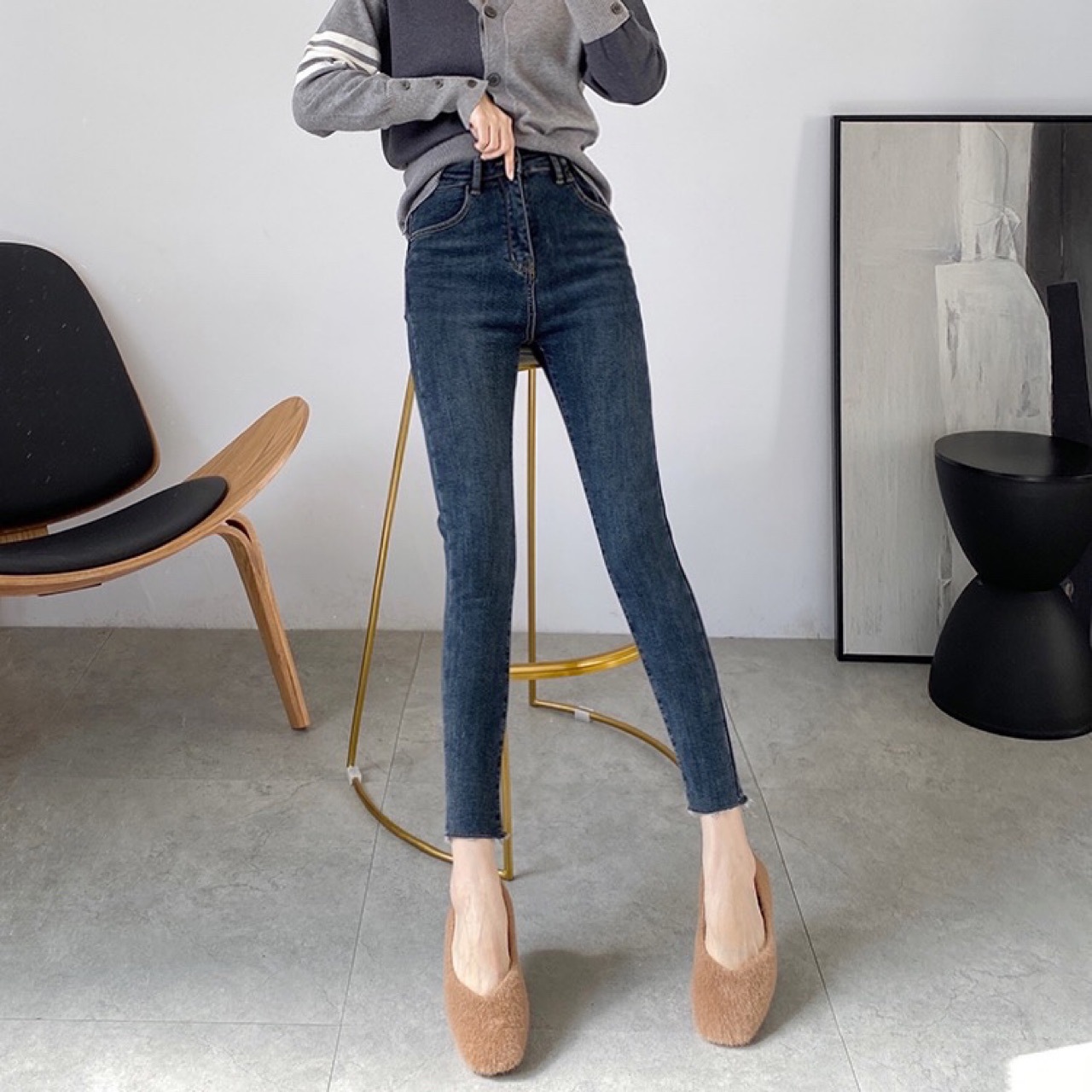 Women's Slim High Waist Stretch Skinny Jeans