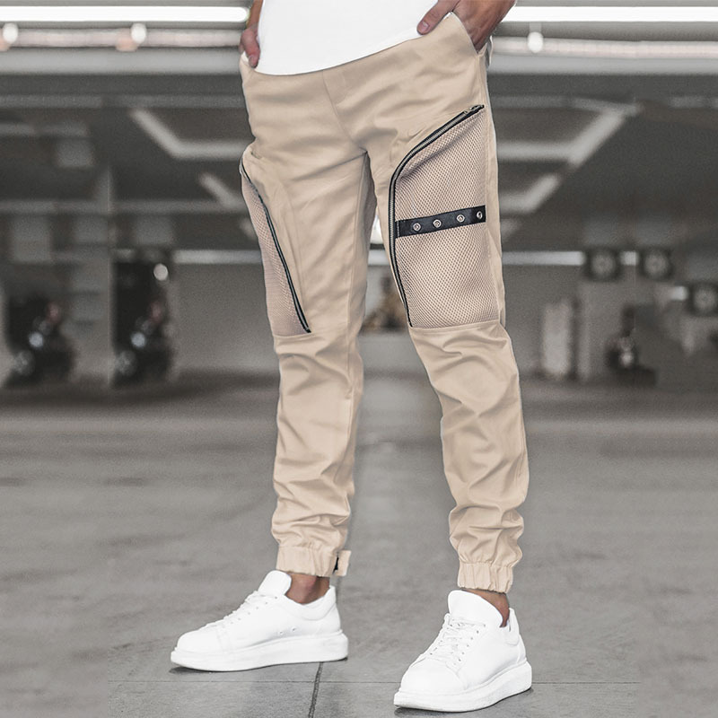 Crazy Muscle New Autumn Men's Casual Overalls