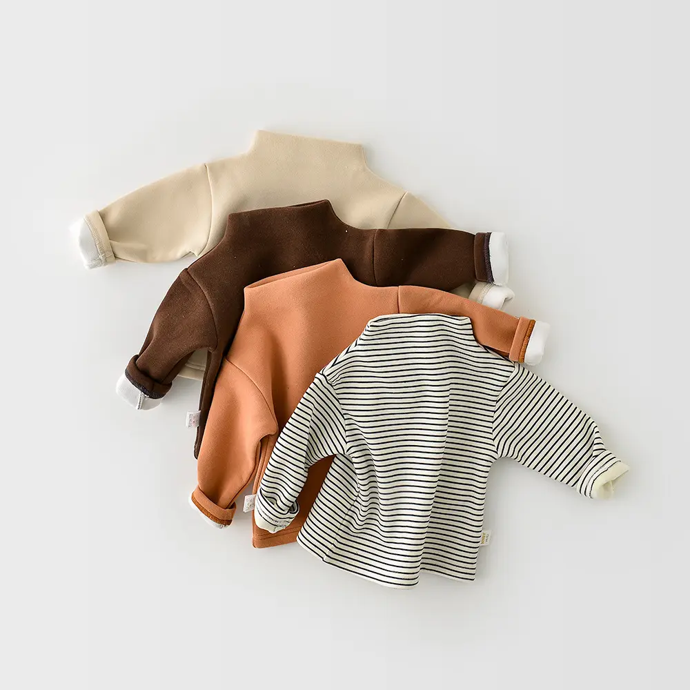 Men's And Women's Baby Half-high Collar Bottoming