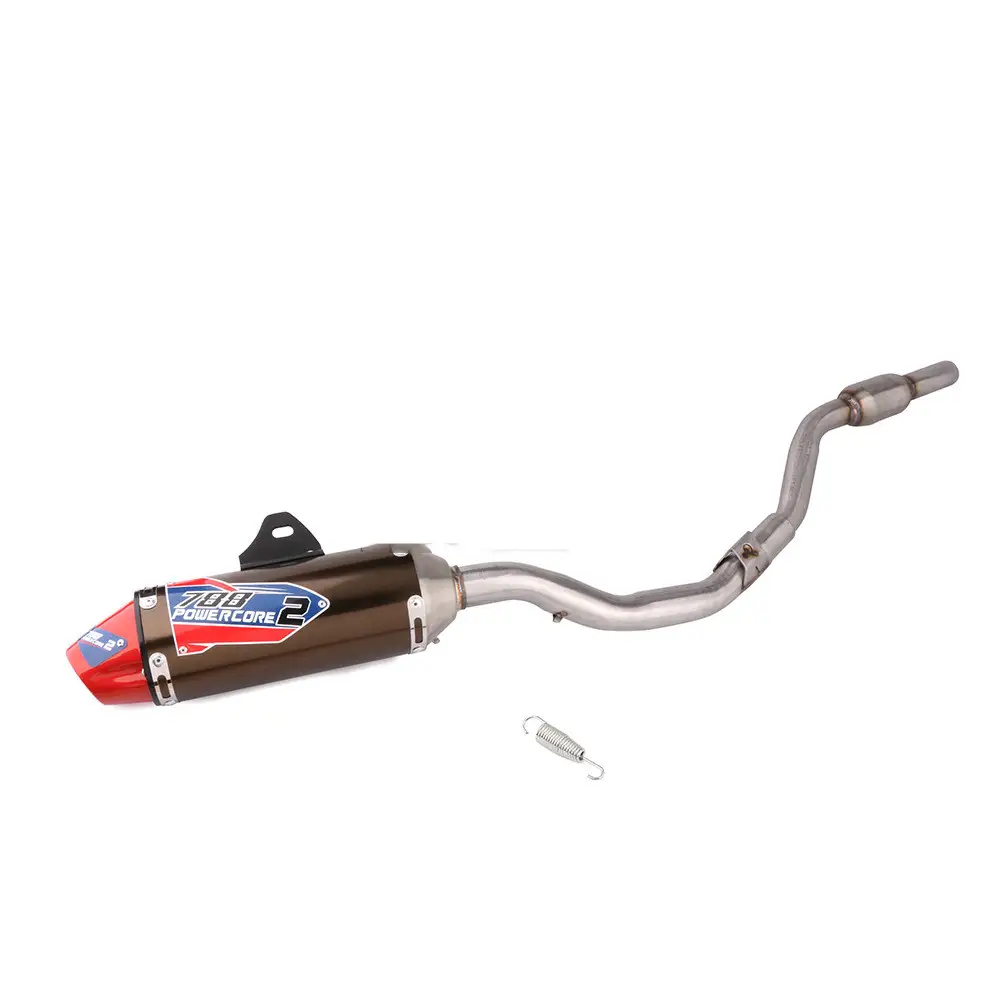 Universal Whole Section Tail Decal Exhaust Pipe
