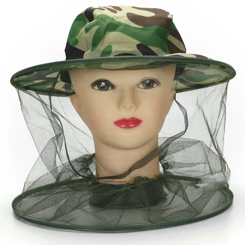 Digital Camouflage Unlined Shawl Hat Wild Mosquito Hat Beekeeping And Bee Hat - Camouflage Without Lining