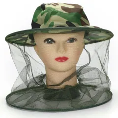 Digital Camouflage Unlined Shawl Hat Wild Mosquito Hat Beekeeping And Bee Hat - Camouflage Without Lining - View 1