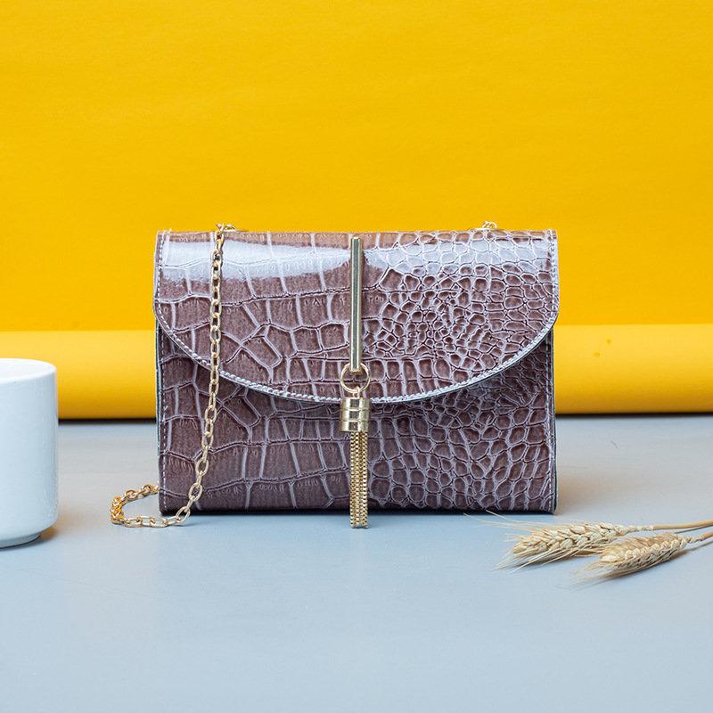 Autumn And Winter Tassel Slung Handbag