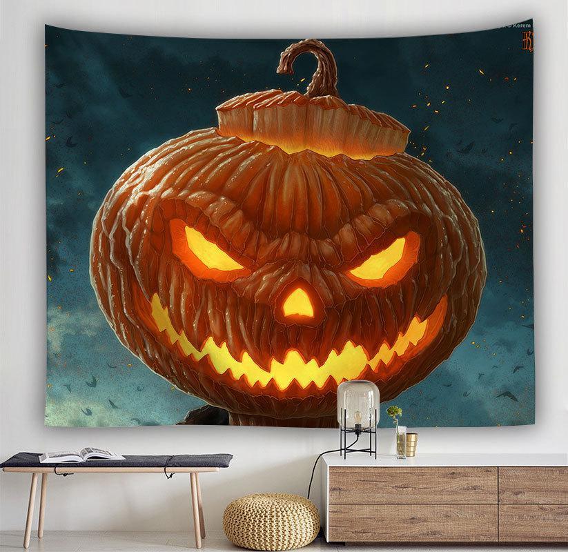 Title 1, Evil Jack-O-Lantern Tapestry