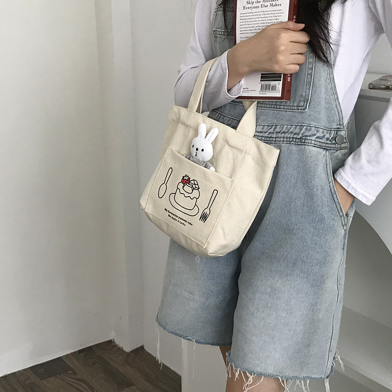 Japanese College All-match Canvas Bag
