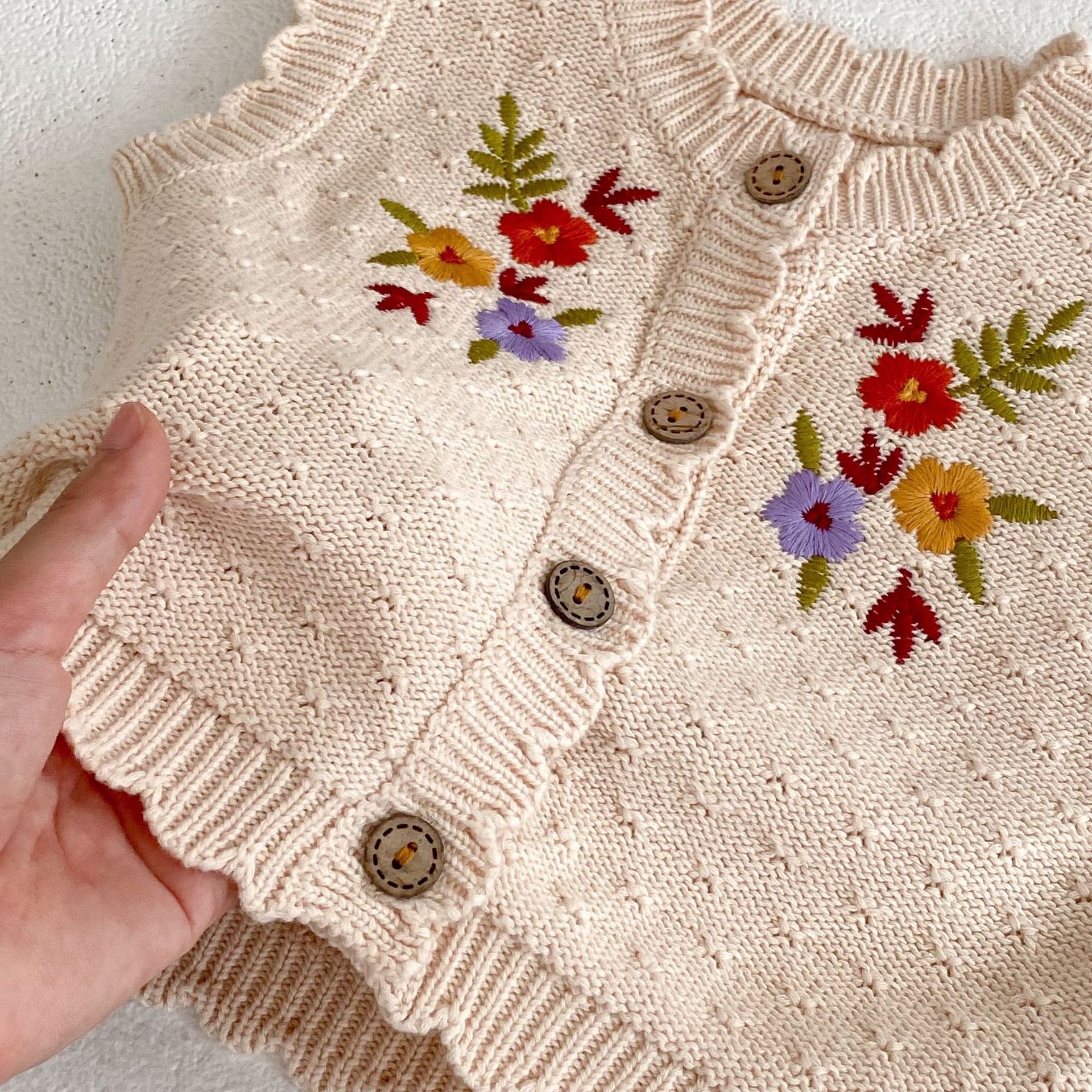 Mesh Baby And Child Cotton Vest Coat