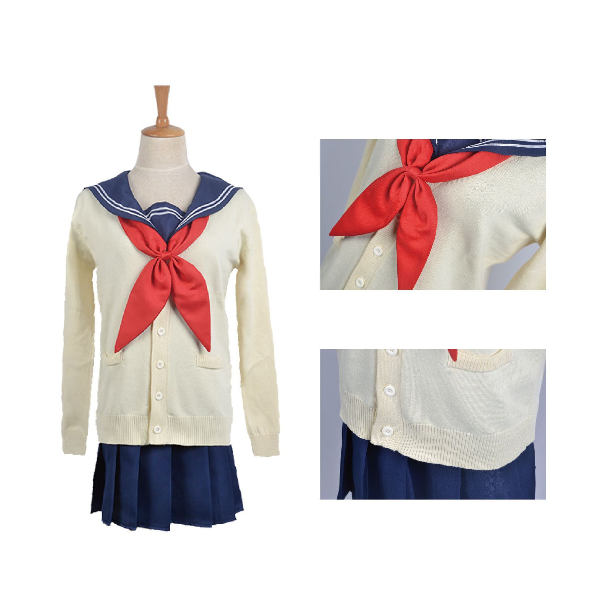 Cosplay Costume Sailor Suit Preppy Style JK