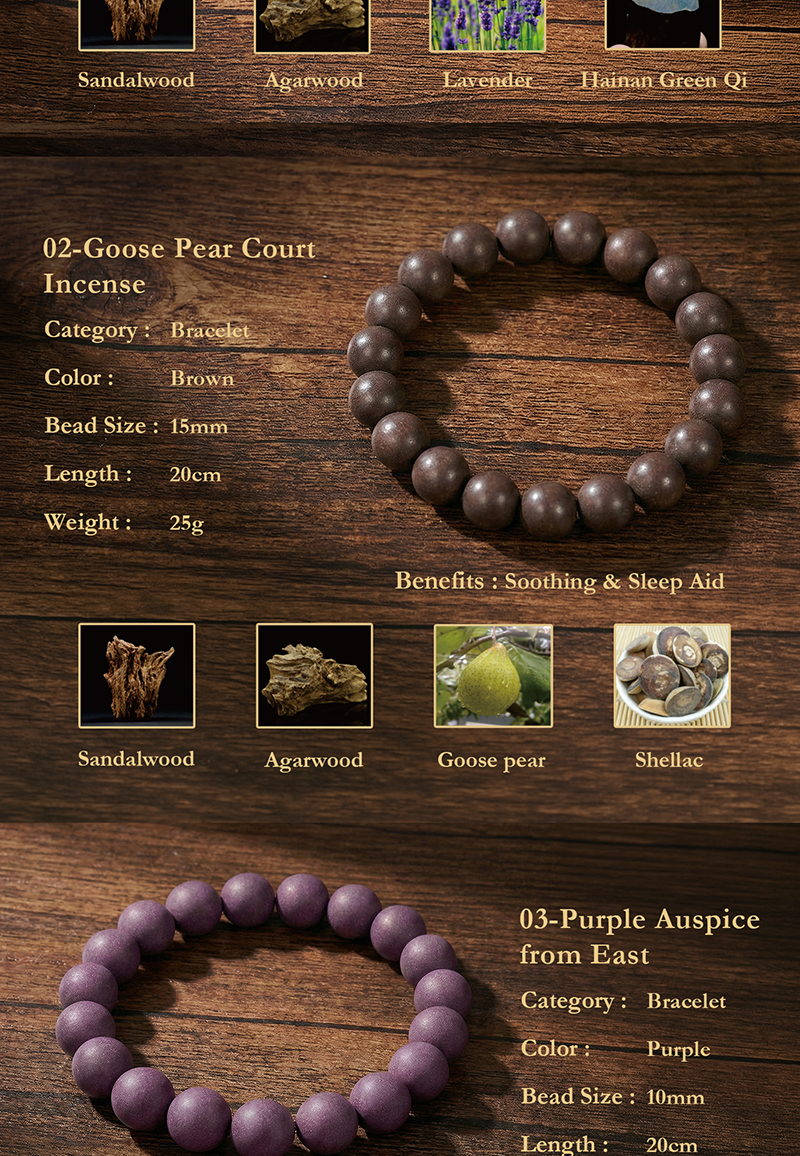 Traditional Chinese Medicine Jewelry Bead Bracelet
