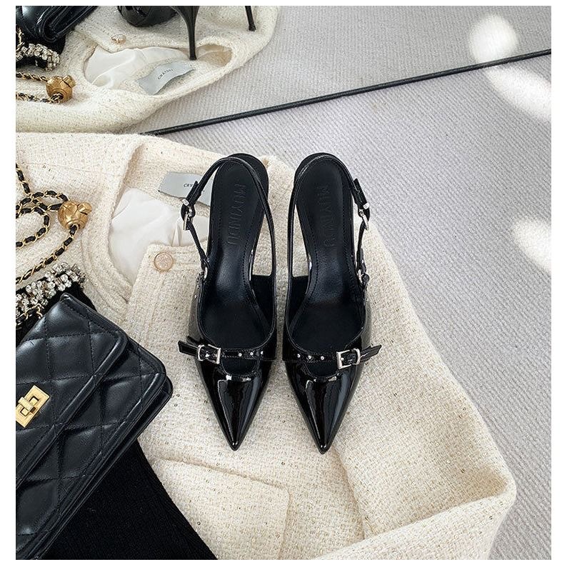 Pointed Toe Stiletto Pumps, picture 4 of 5