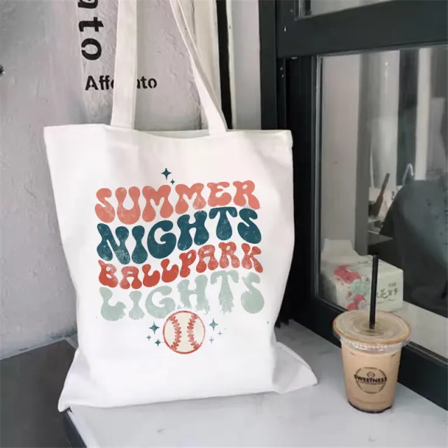 Pattern Large capacity Environment friendly Shopping Bag Large capacity H One Size - Shop at LoveMi