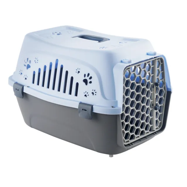 Cat Air Box Large Dog Cage Small and Medium sized Dog Outing Carrying Bag Blue - Shop at LoveMi