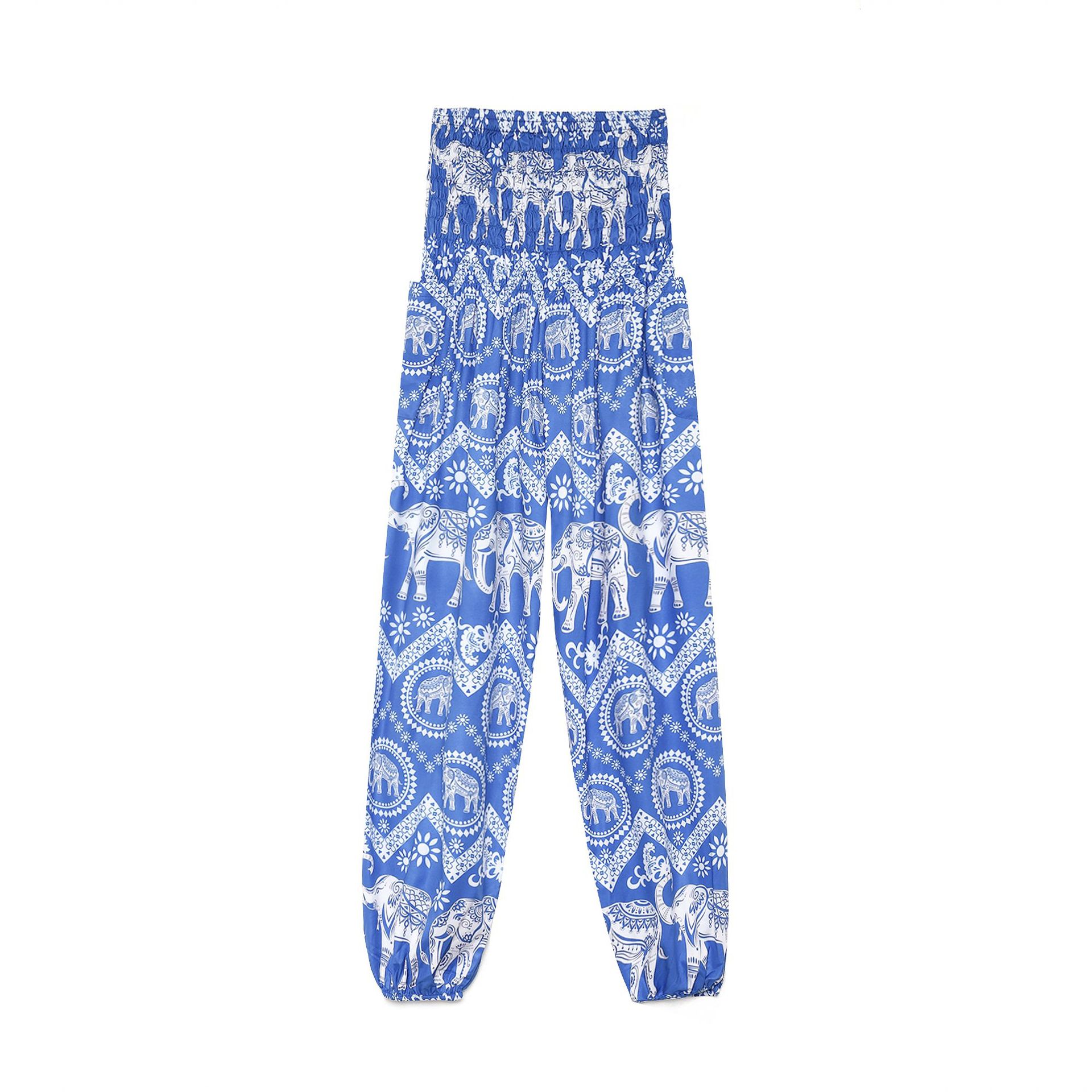 Digital Printing European And American Yoga Sports Bloomers