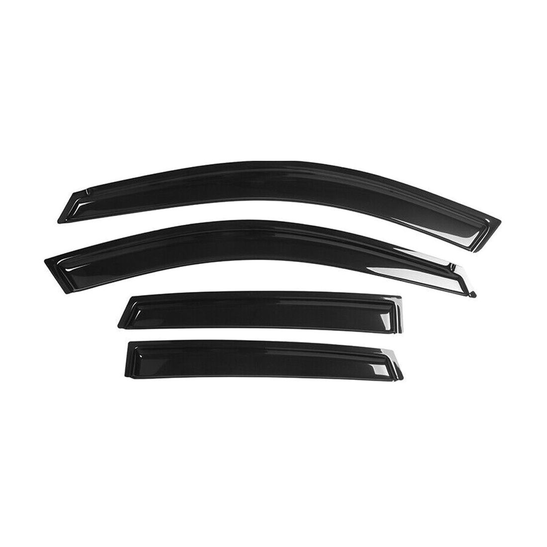 For 09-11 Impreza 13-14 WRX 13-14 WRX STI Window Visors Rain Sun Guard Vent 4PC