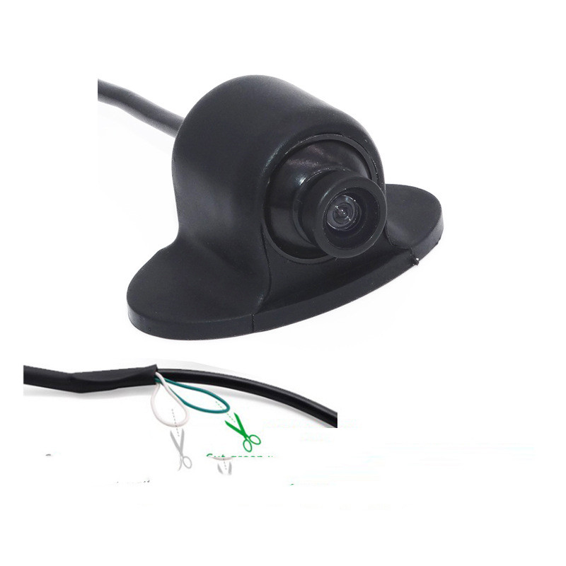 Front View Side View Rear View Small Flying Saucer 360 Degree Rotating Reversing Camera