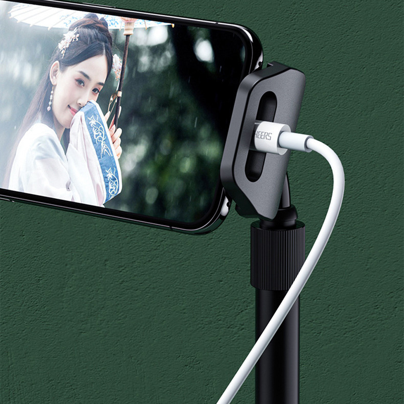 Mobile Phone Disc Aluminum Alloy Telescopic Bracket - Image 4