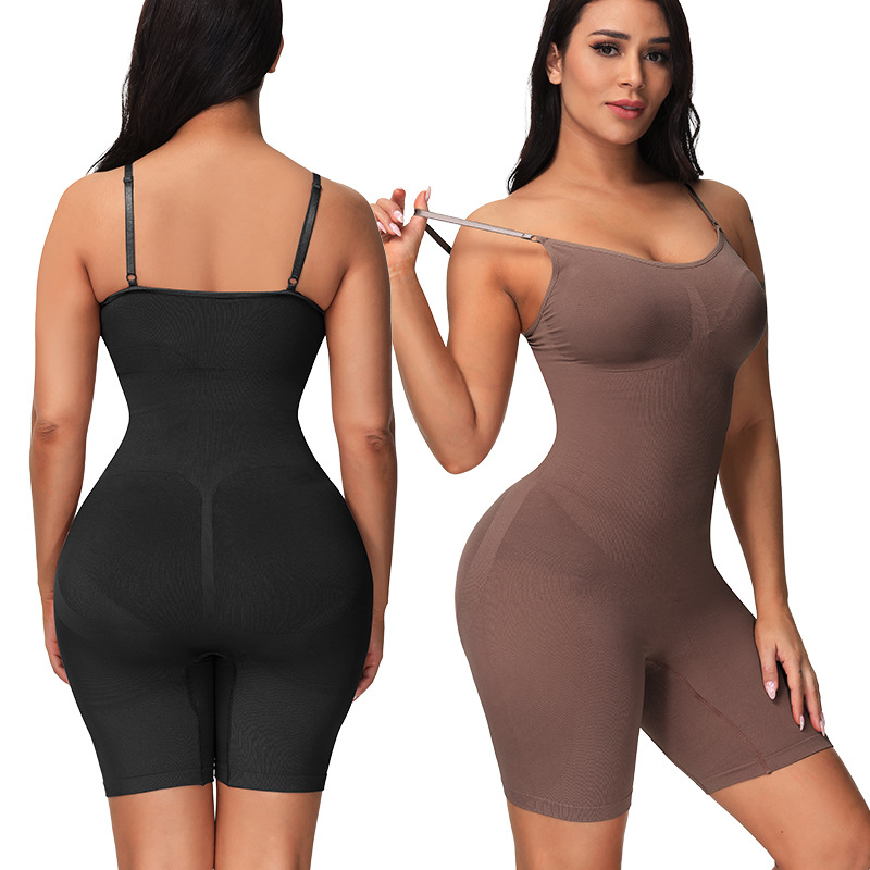 Women's Seamless Body Shaping Bodysuit Thin Elastic Body Shaping Bodysuit Wholesale Tight Tummy Tummy - Image 4
