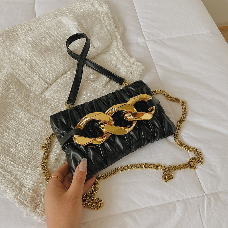 Pure Color Small Bag Female New Korean Version