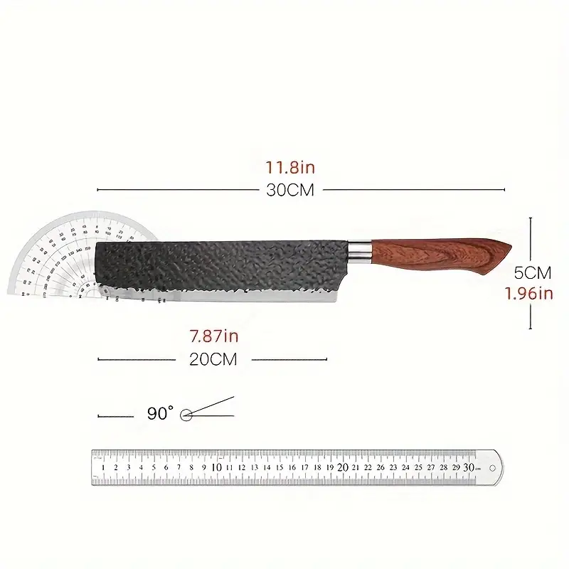 6 PCS Kitchen Knife Sets, Steel Kitchen Knives Set Tools Forged Kitchen Knife... 6