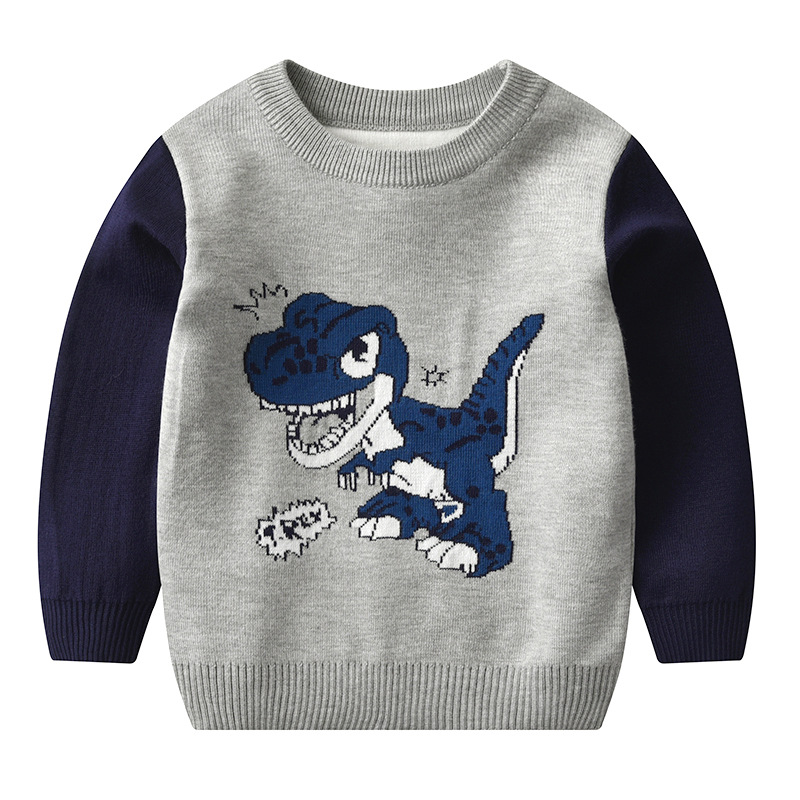 Dinosaur jumper 02grey