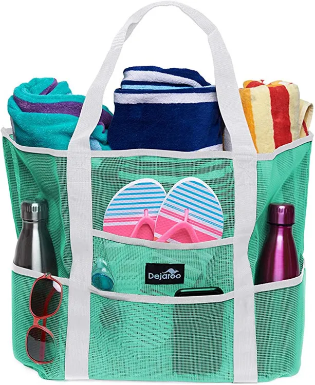 Summer Swimming Beach Swimwear Mesh Storage Bag Green - Shop at LoveMi