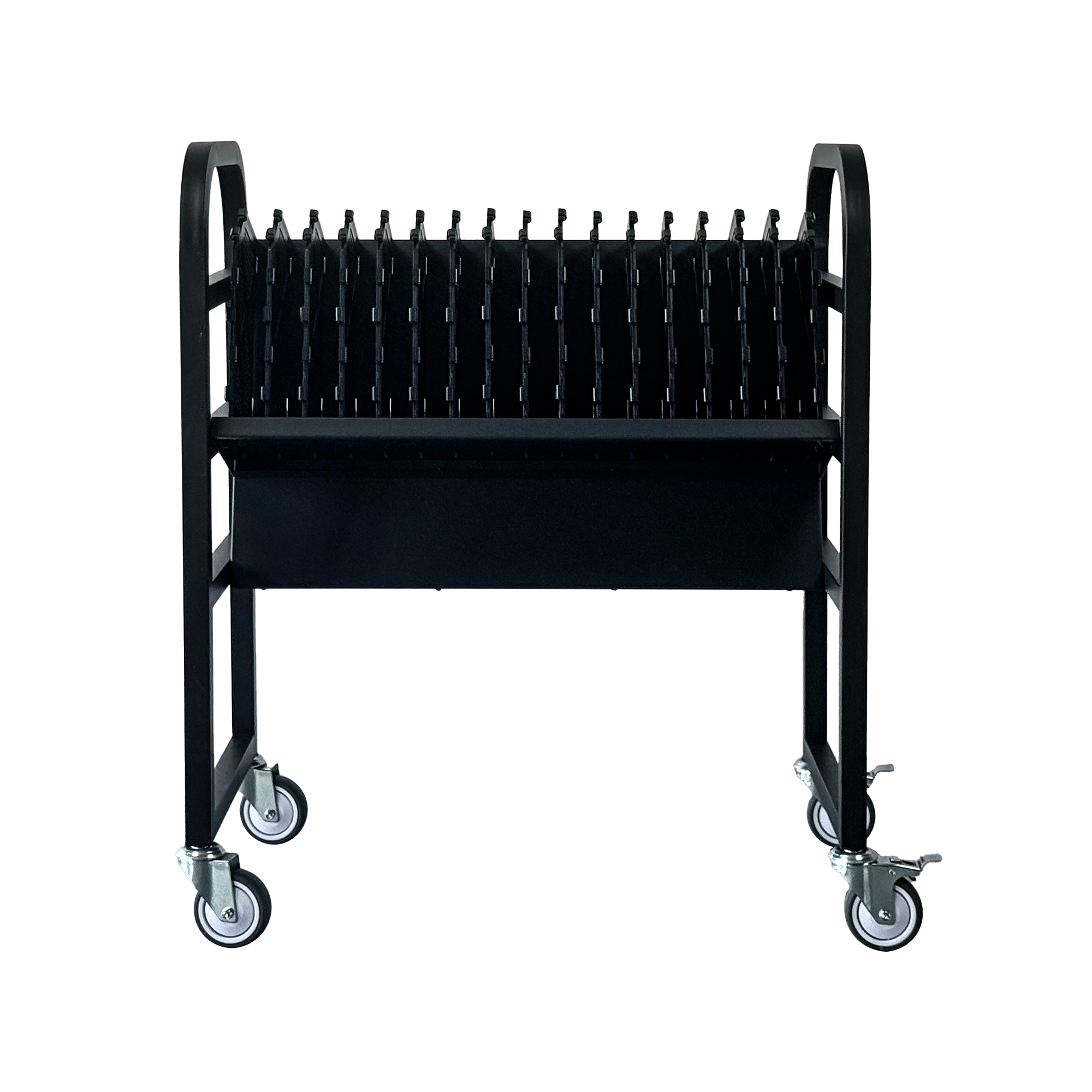 16-Device Mobile Open School Charging Cart Station for Ipads, Chromebooks, Tablets and Laptops Computer with Power Strip Included, Assembly Required — foto 4