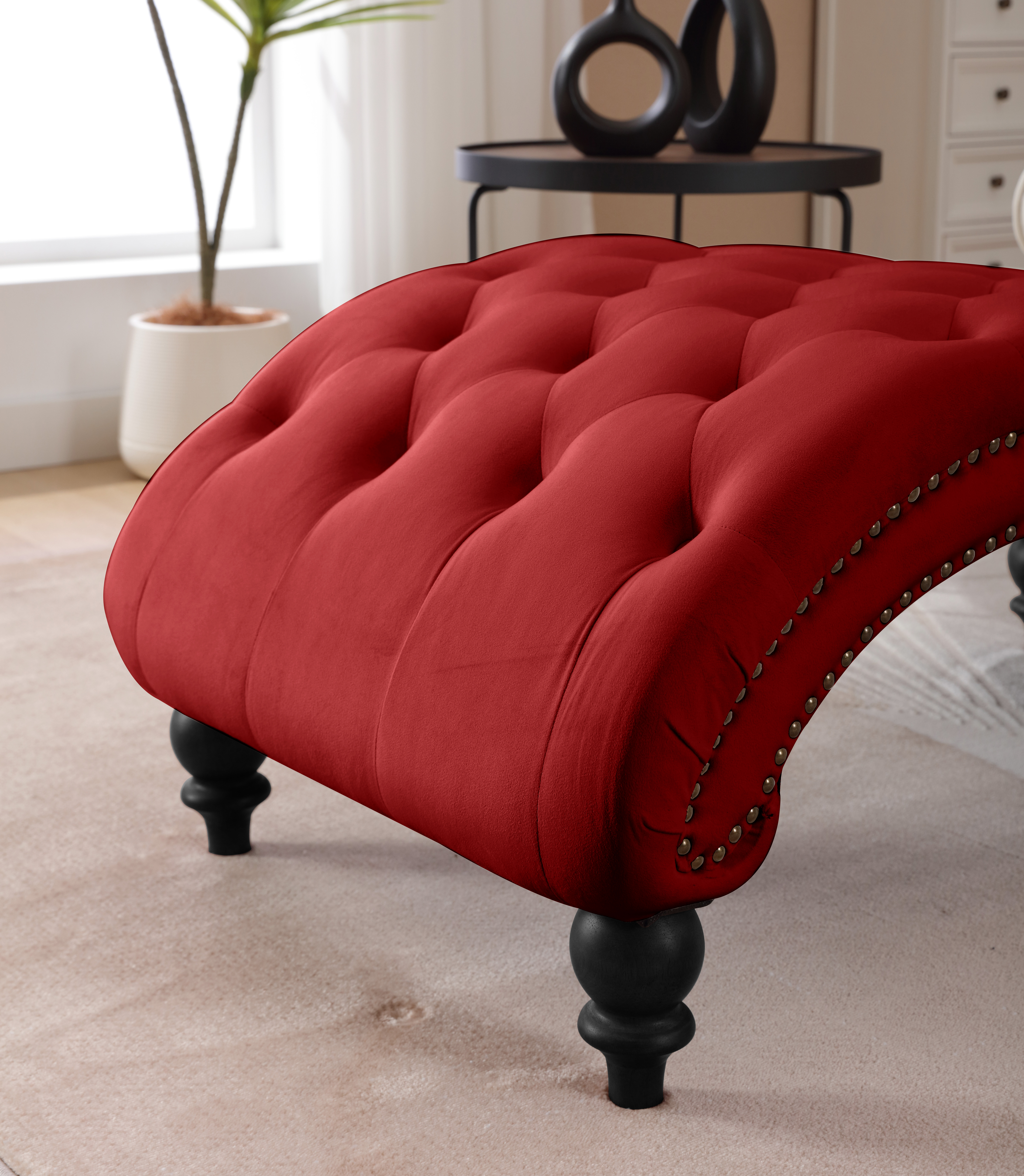 Velvet Recliner Chair, picture 2 of 5