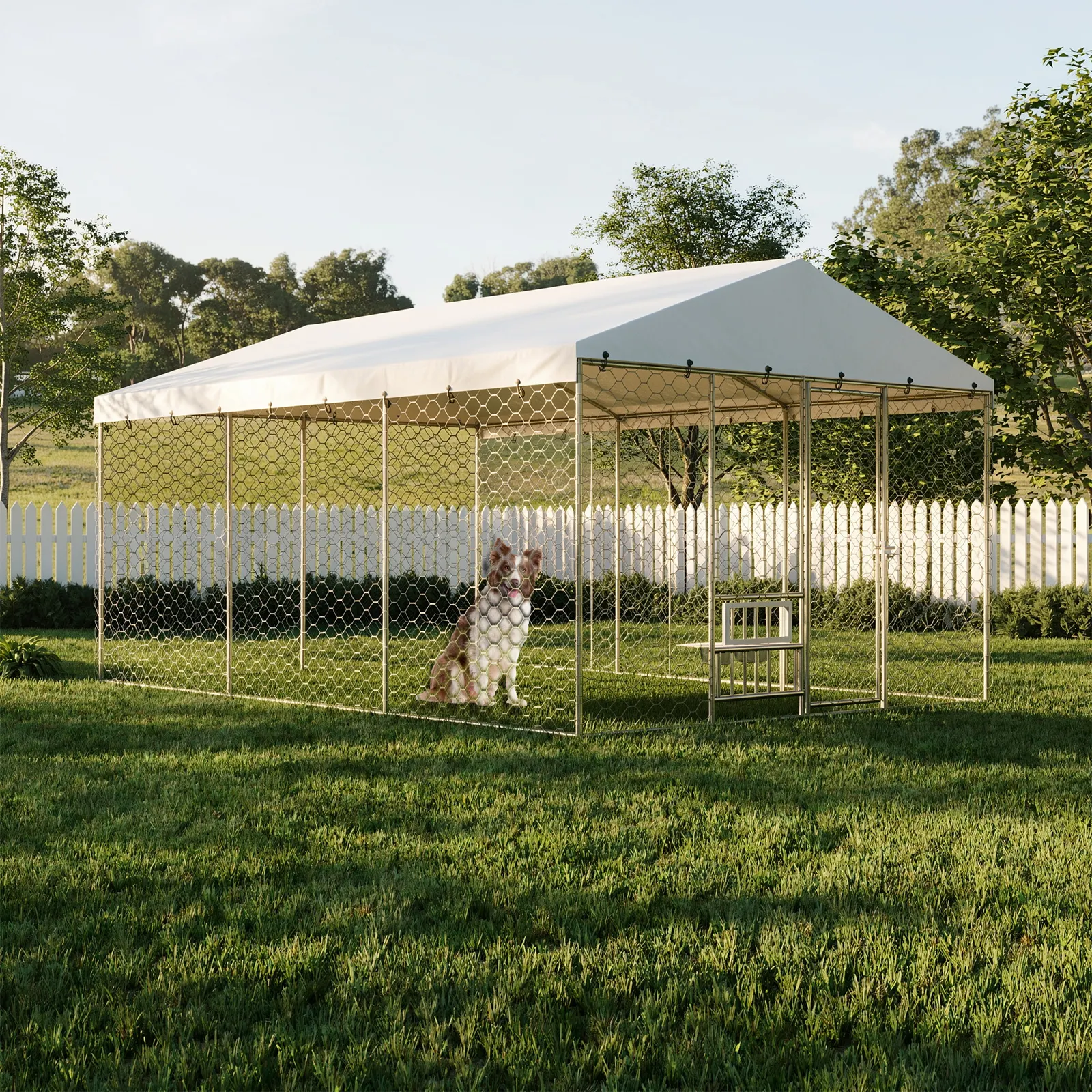 15x10 FT Large Outdoor Dog Kennel