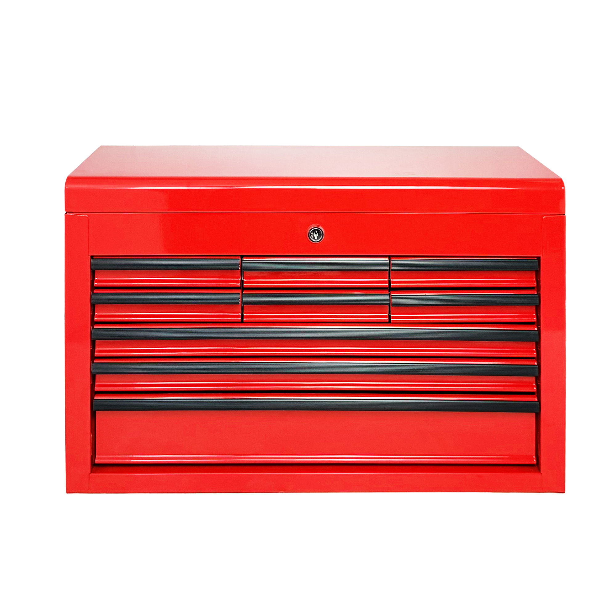 Heavy Duty Metal Tool Box, 24-inch, Portable Metal Tool Box with 9 Drawers, Small Tool Chest with EVA Liners, Ball Bearing Slide Drawers Locking & Powder Coated Finish, Multi-Function Tool Organizer — foto 2