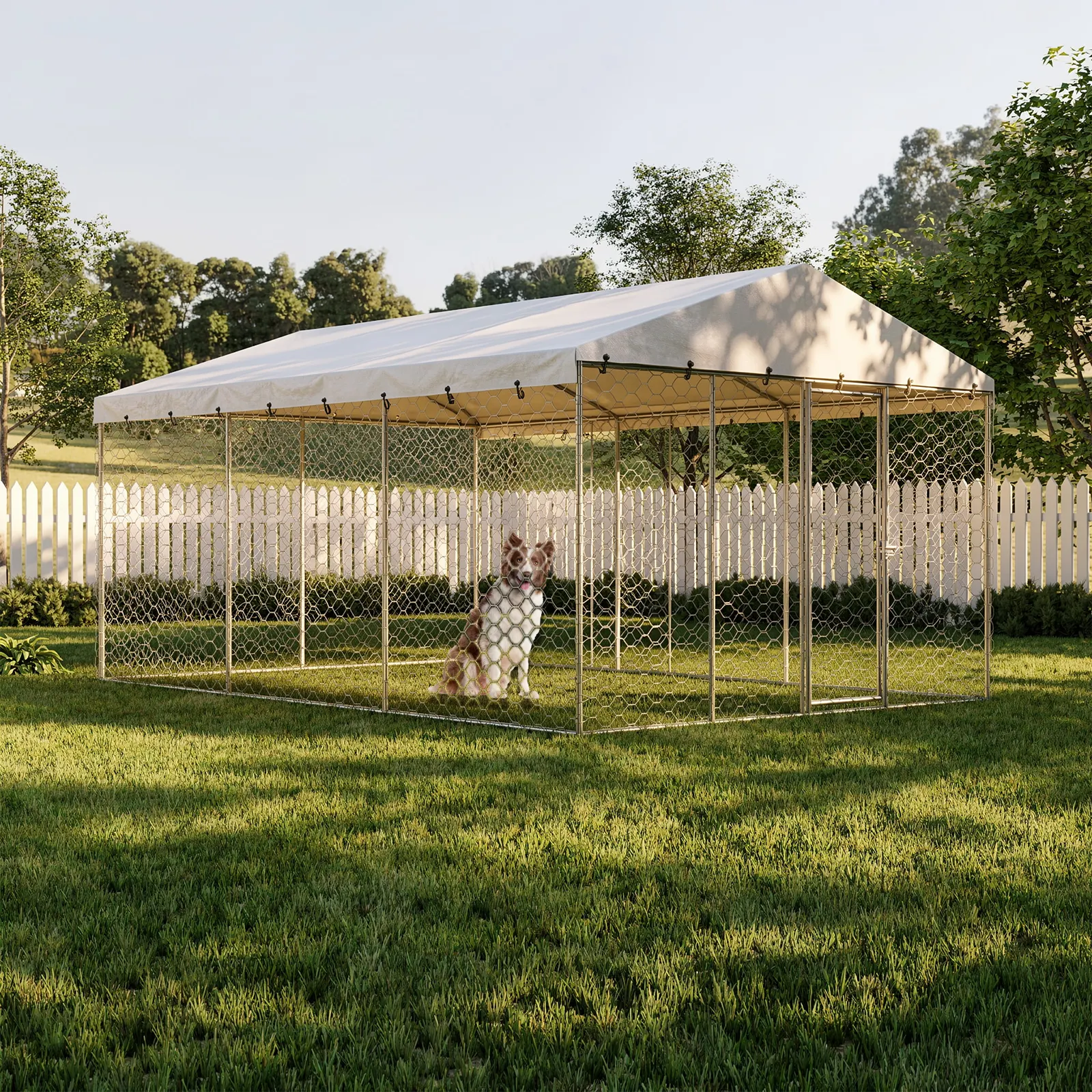 15x10 FT Large Outdoor Dog Kennel