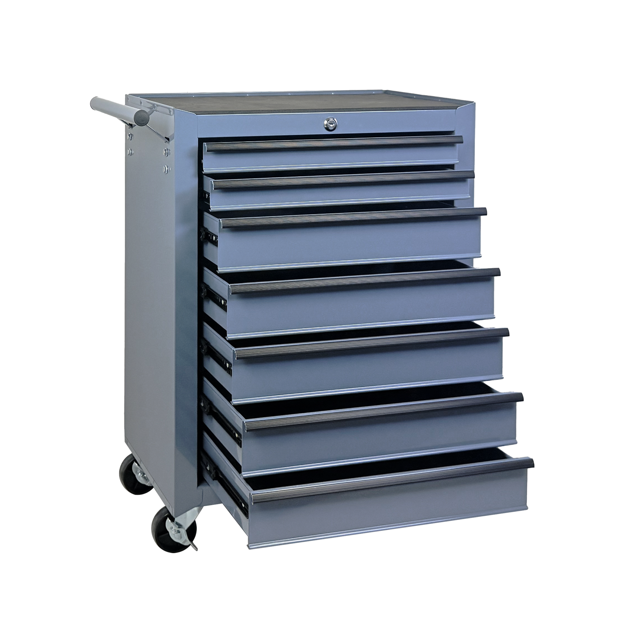 Rolling Metal Tool Chest with 7 Drawers, 20" 7-Drawer Tool Chest Cabinet with Ball Bearing Drawer Slides, Steel Tool Storage Box Organizer -GREY — foto 11
