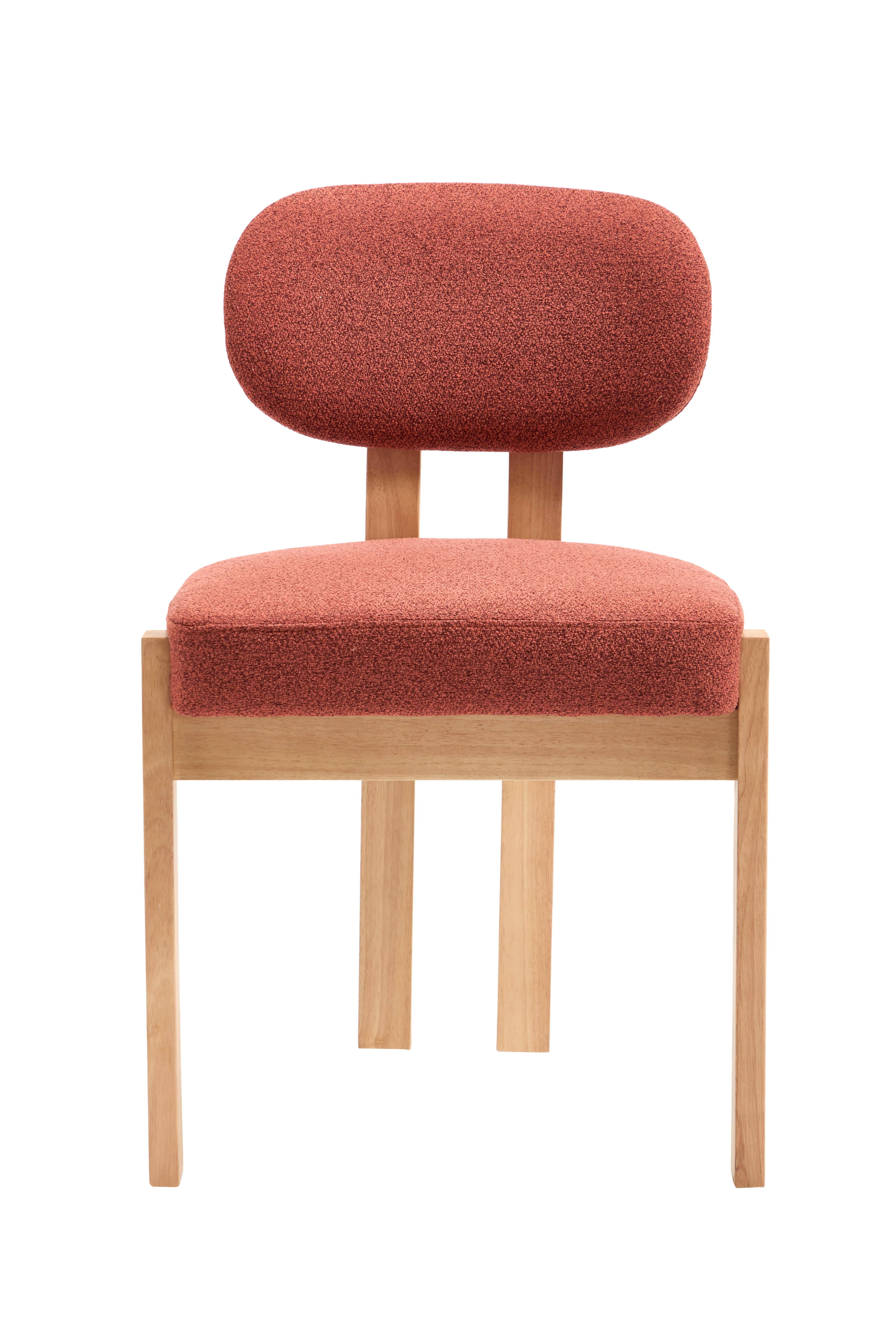 Wooden Dining Chairs Set of 2, Modern Fabric Upholstered Dining Room Chair Kitchen Chairs, Farmhouse Dinner Chair for Kitchen Dining Room