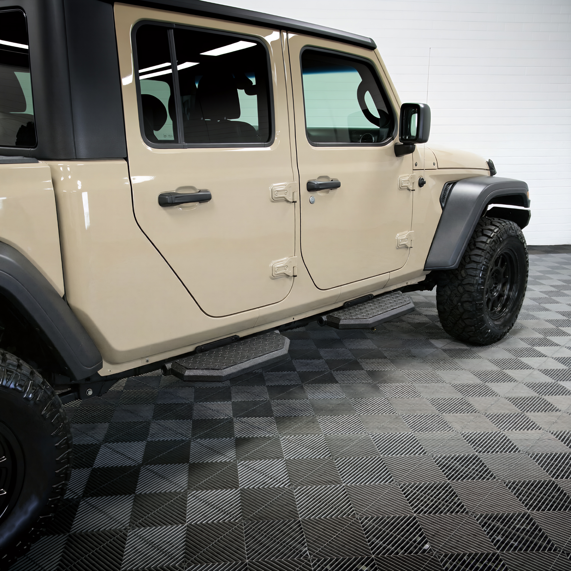 Running Boards For 2018-2025Jeep Wrangler JL / 20-26 Jeep Gladiator JT 4 Doors — foto 7