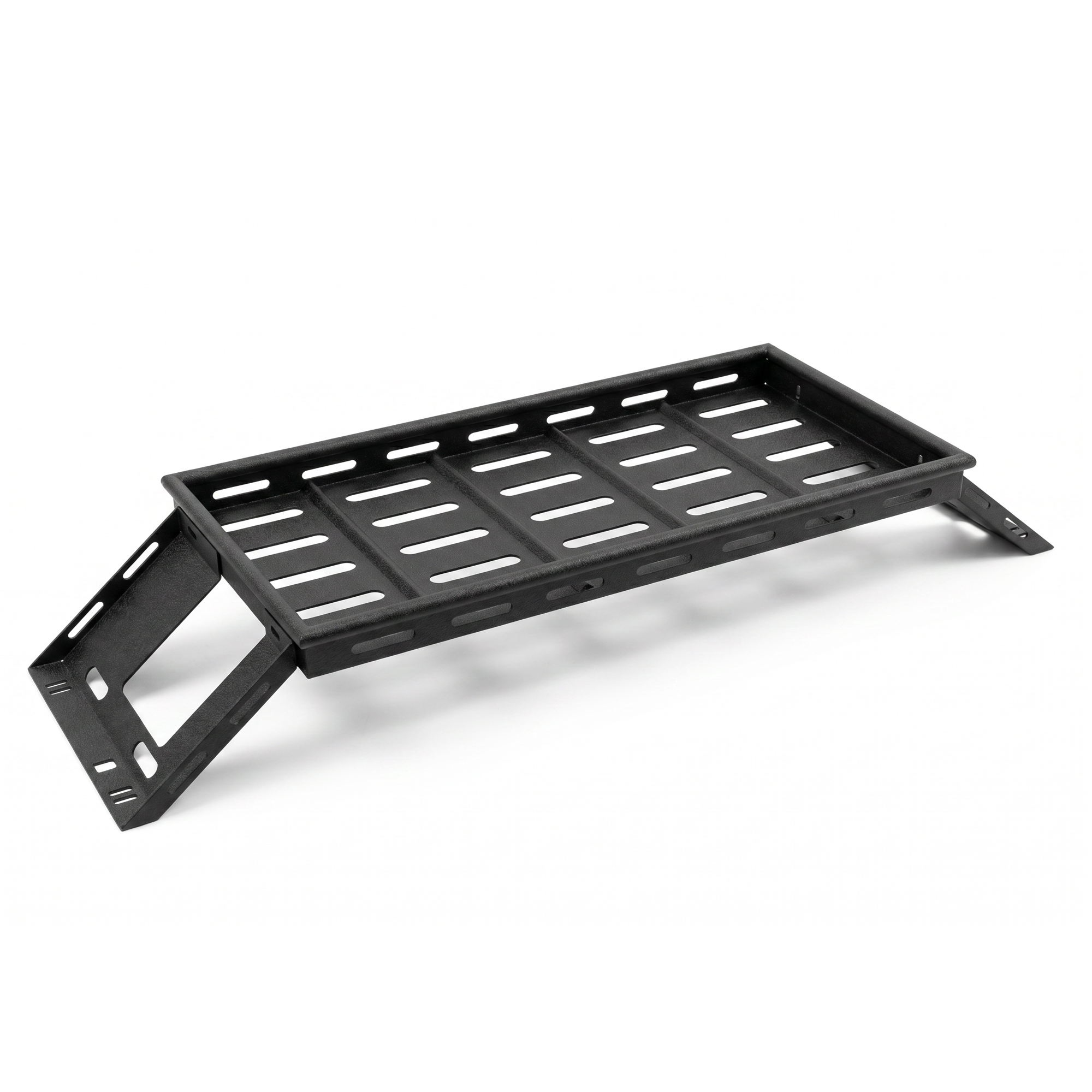 Black Rear Trunk Cargo Rack Basket Tray For 2007-2026 Jeep Wrangler JK JL Unlimited 4-Door (Exclude Sky One-Touch Power Top) Hardtop Heavy Duty Steel Interior Storage
