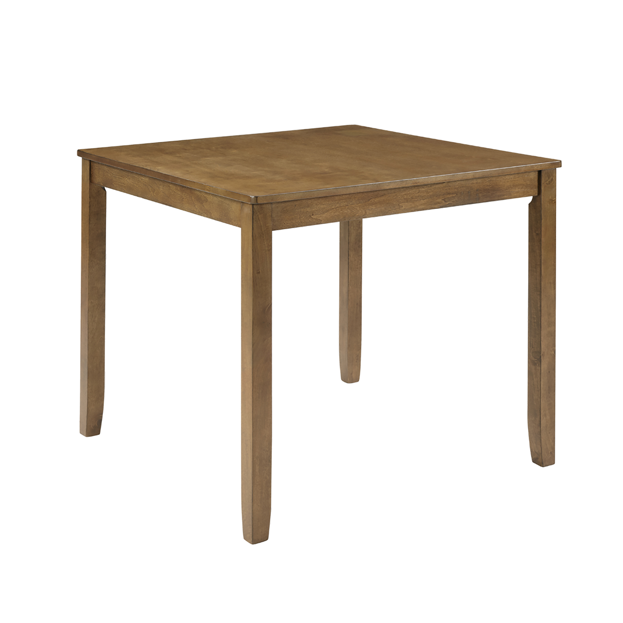 Wooden Dining Square Table, Kitchen Table for Small Space, 4 Person Dining Table, Oak ONLY THE TABLE 6