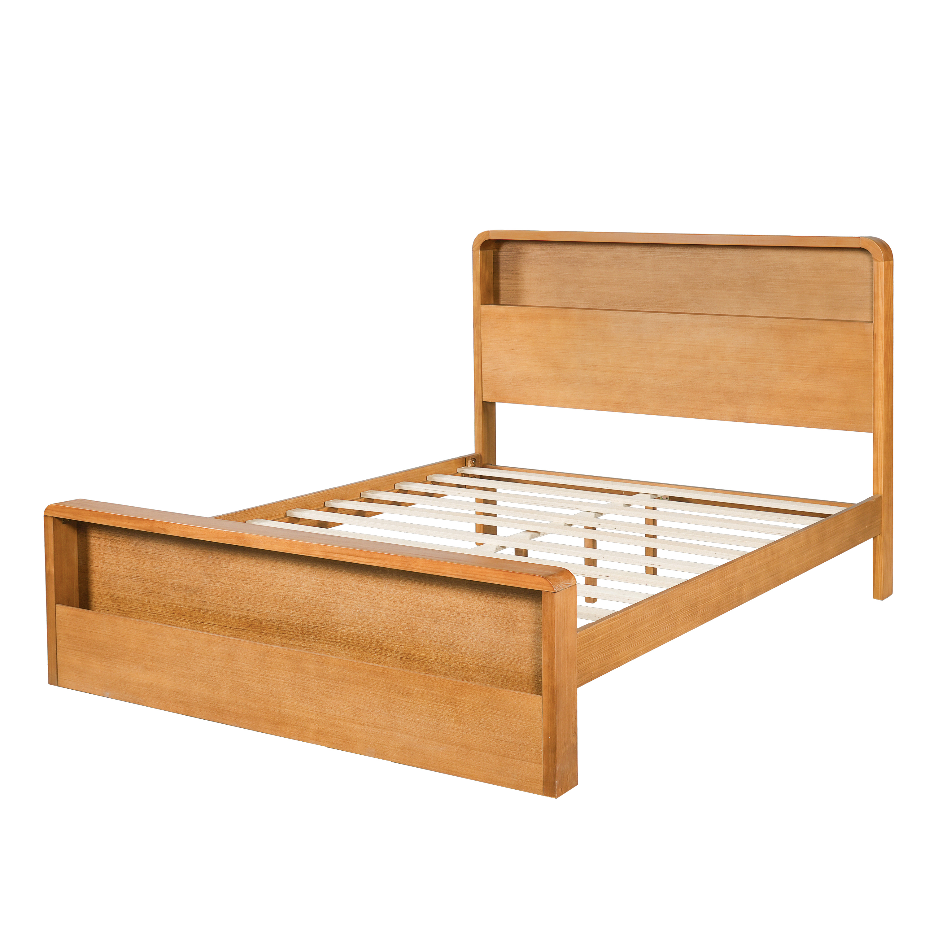 Pine Wood Bed Frame, picture 2 of 5