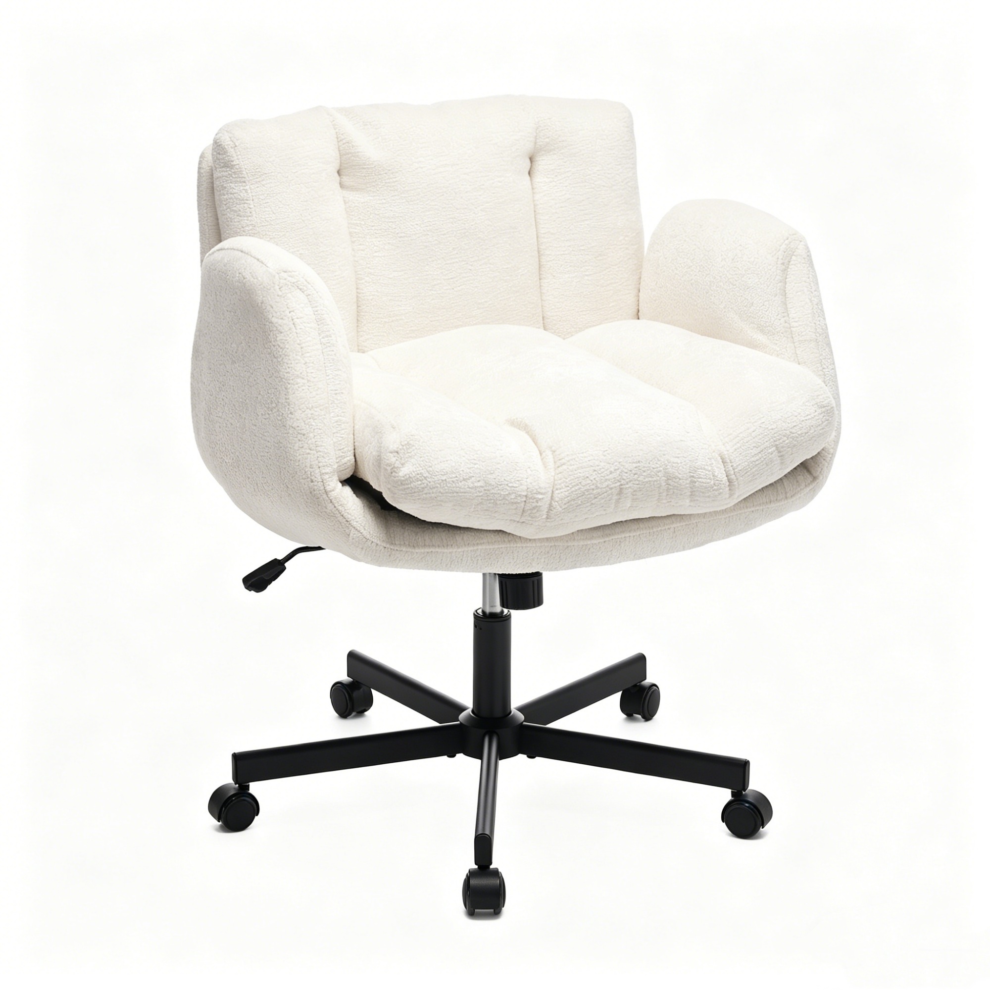 Chenille Swivel Office Chair