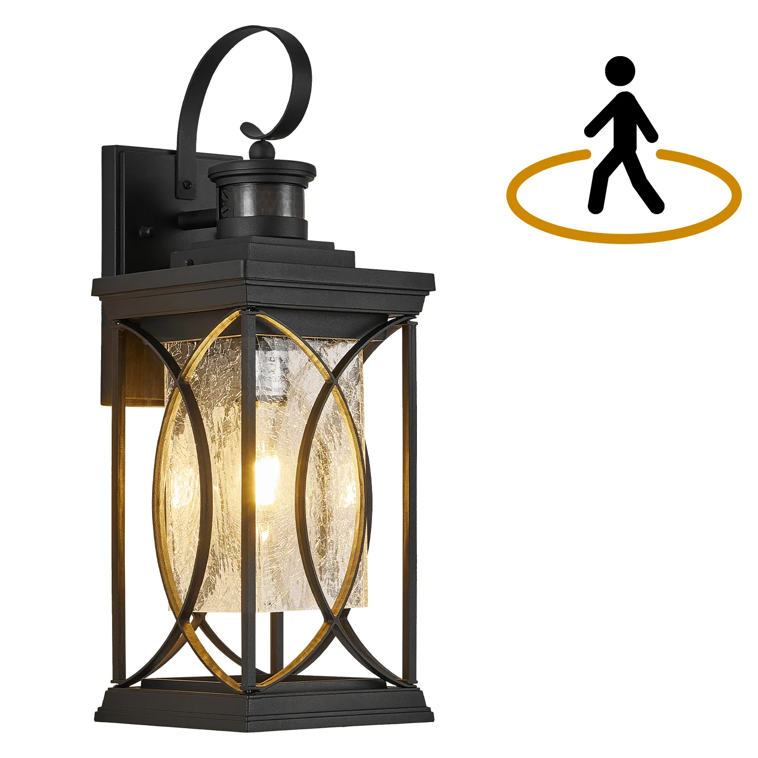 Motion Sensor Outdoor Lights Wall Mount, Dusk