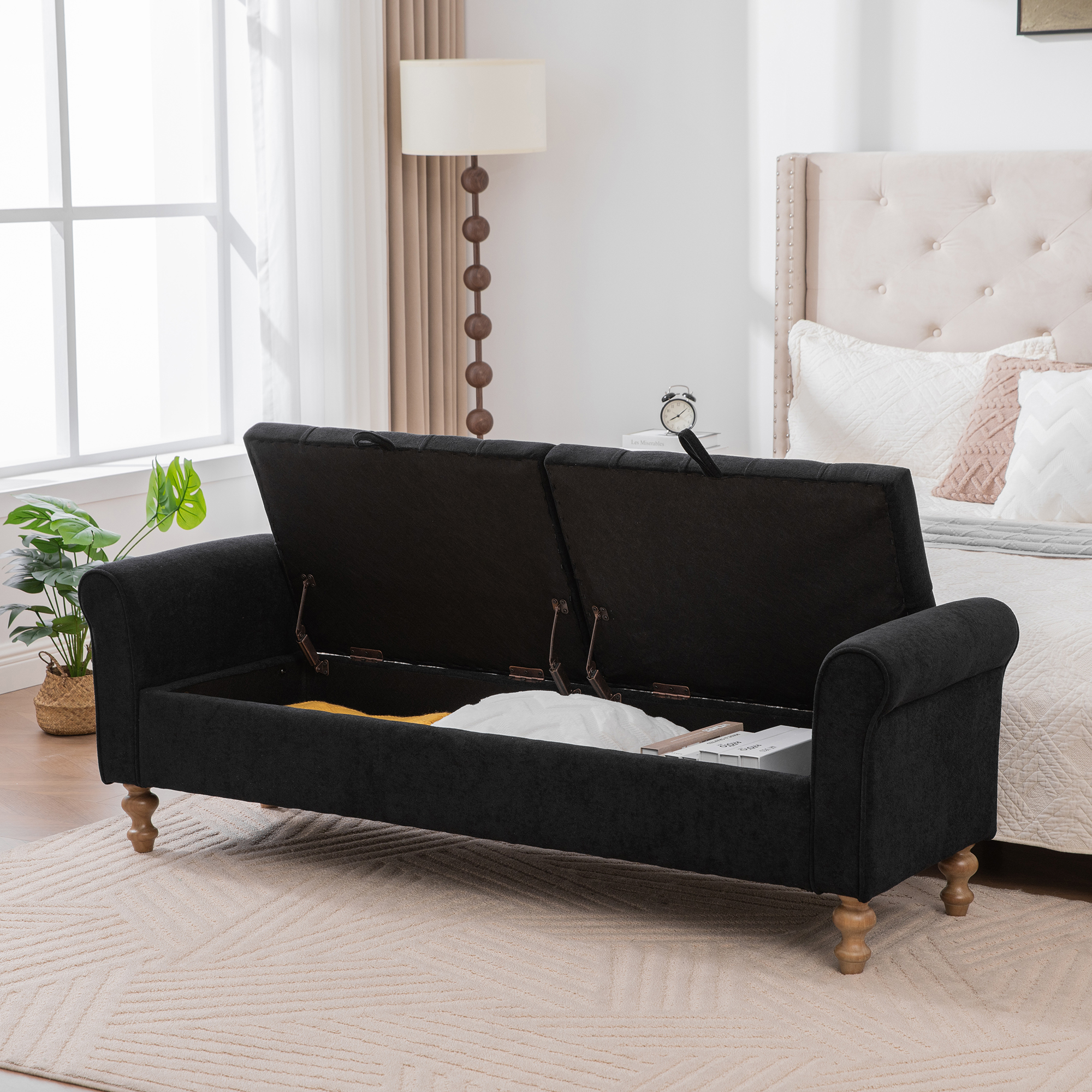 Upholstered Storage Bench