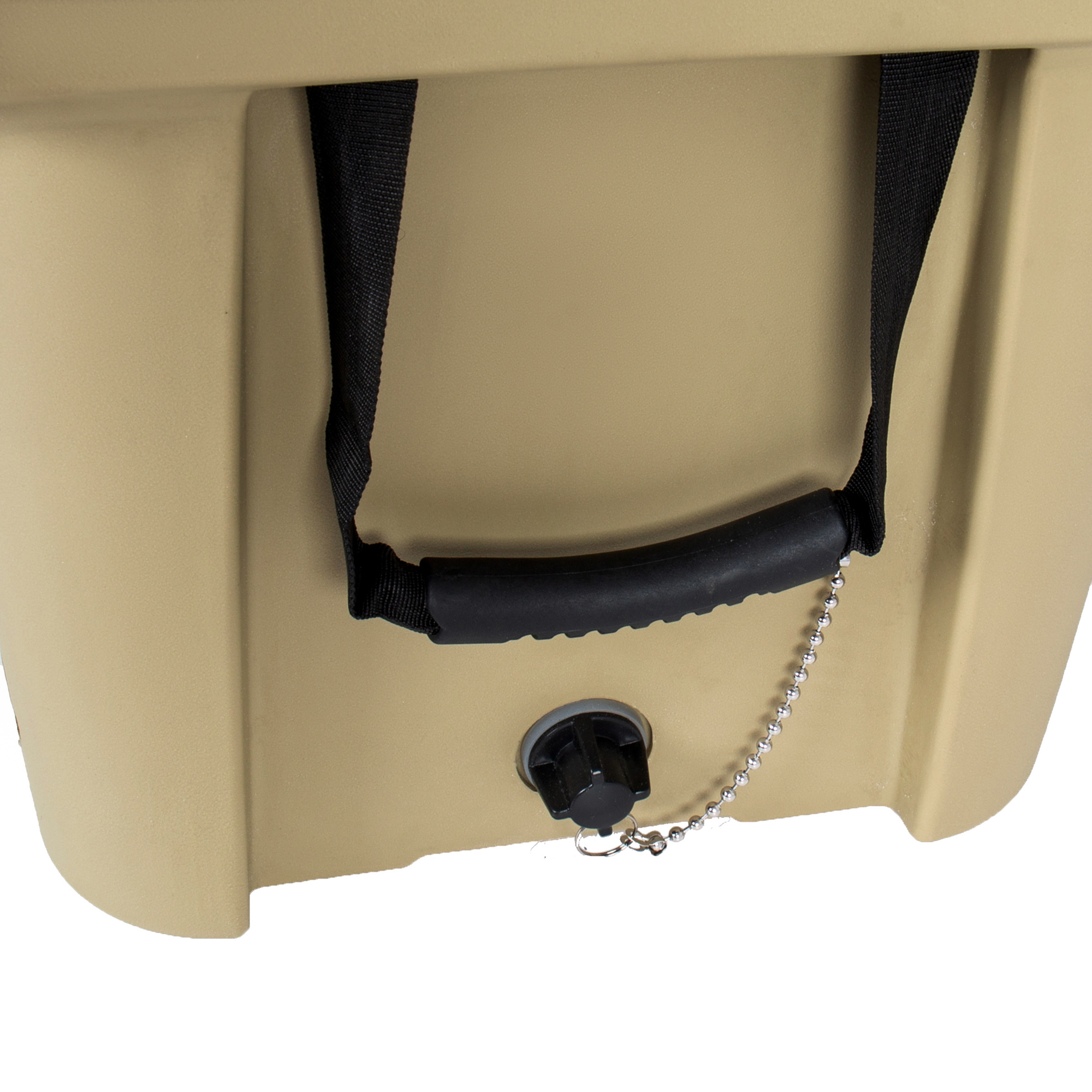 50 Quart Khaki Cooler, Ultra-Light Insulated Ice Chest – Heavy-Duty Hard Shell Cooler with 6-Day Ice Retention for Camping, Tailgating, Job Site & Outdoor Adventures — foto 6